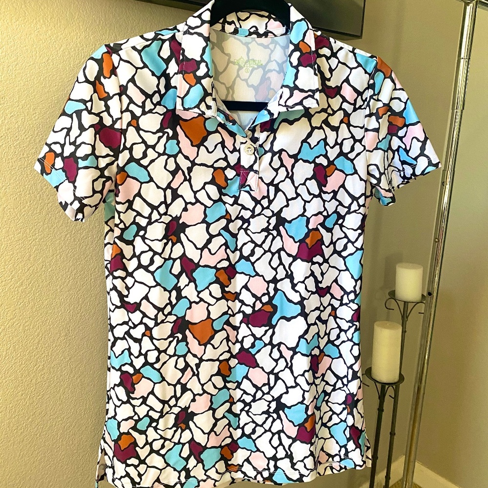 Swing Dish | Golf Polo | Women’s | Golf Shirt | Size S